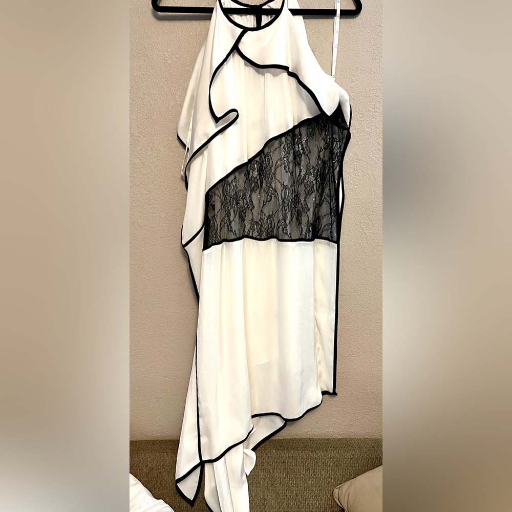 Gorgeous Bedo Asymmetrical White Dress